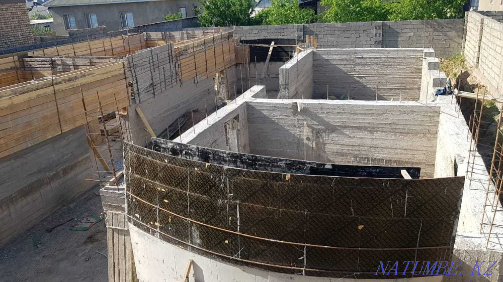 Фундамент с бетономешалкам Туркестан - изображение 4