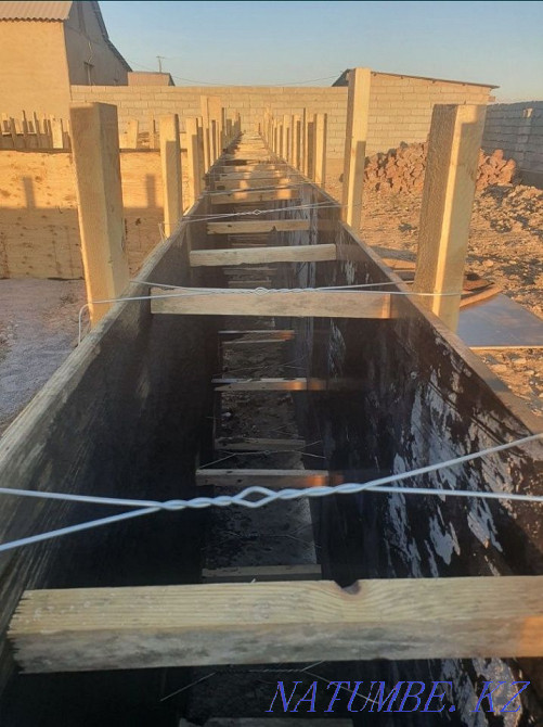 Фундамент ??ямыз, заливаем фундамент Шымкент - изображение 8