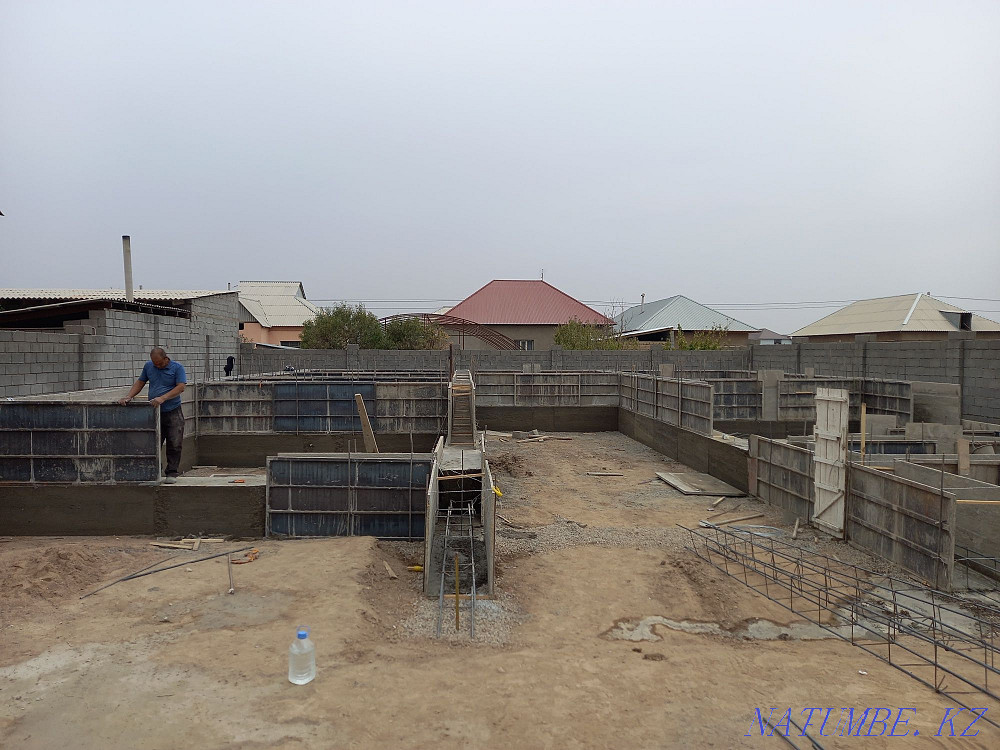 Фундамент ??ямыз, заливаем фундамент Шымкент - изображение 5