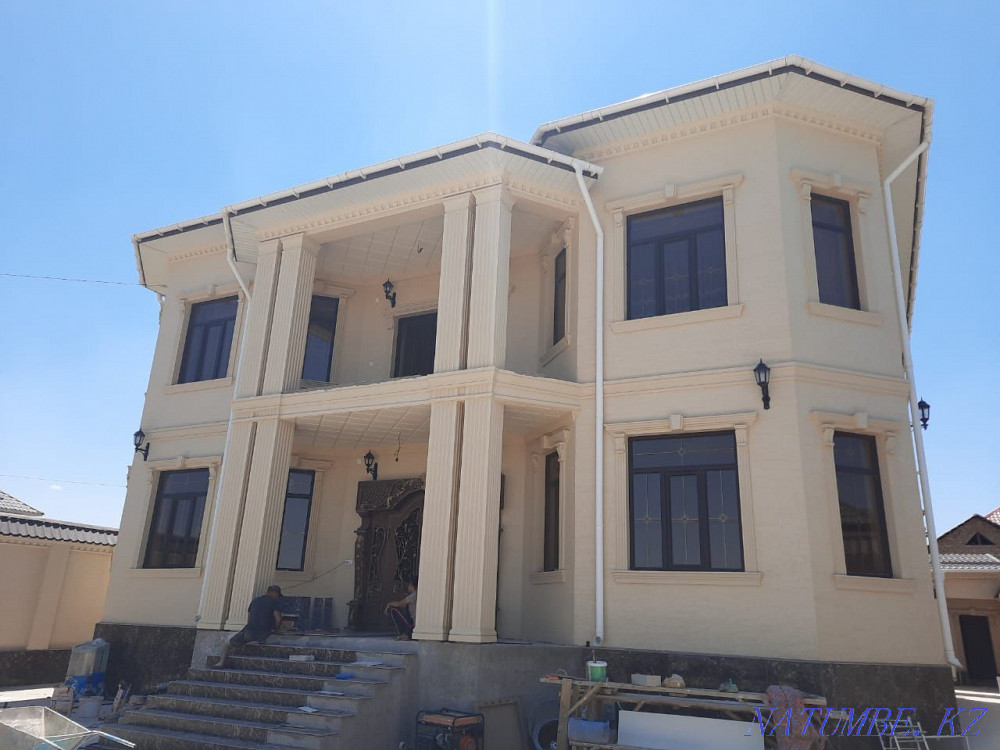 Фасадный декор жидкий травертин Шымкент - изображение 8