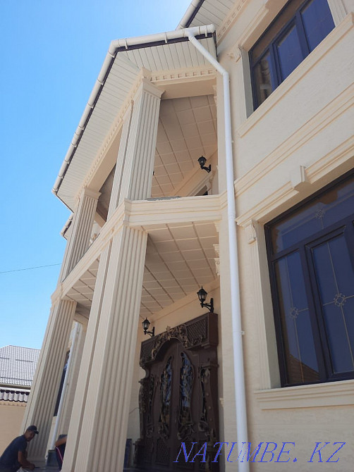 Фасадный декор жидкий травертин Шымкент - изображение 2