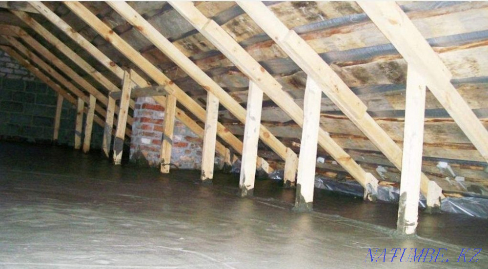 Утепления крыши ПЕНОБЕТОН Шымкент - изображение 7