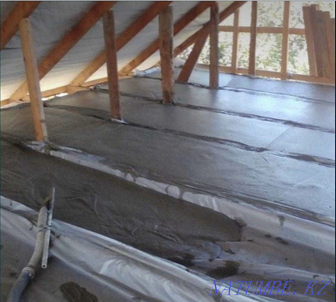 FOAM CONCRETE Roof Insulation Shymkent - photo 5