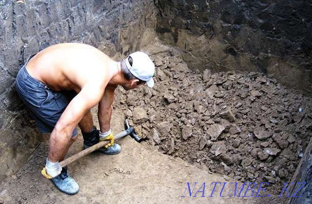 Қол қазу. ТРЕНШЕ. Жерді қазыңыз. КАТЛОВАН. Септикалық. Шұңқыр қазу  Астана - изображение 2