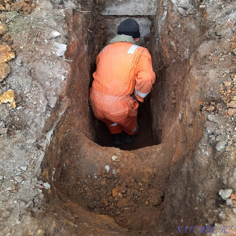 Қол қазу. ТРЕНШЕ. Жерді қазыңыз. КАТЛОВАН. Септикалық. Шұңқыр қазу  Астана - изображение 6
