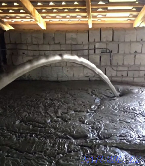 Пенобетон 1200 тг . Утепление крыши. ПЕНАБЕТОН, пенаизол. Шымкент - изображение 1