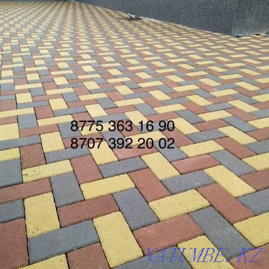 Тротуарды орнату бордюр және жиек төсеу  Алматы - изображение 2