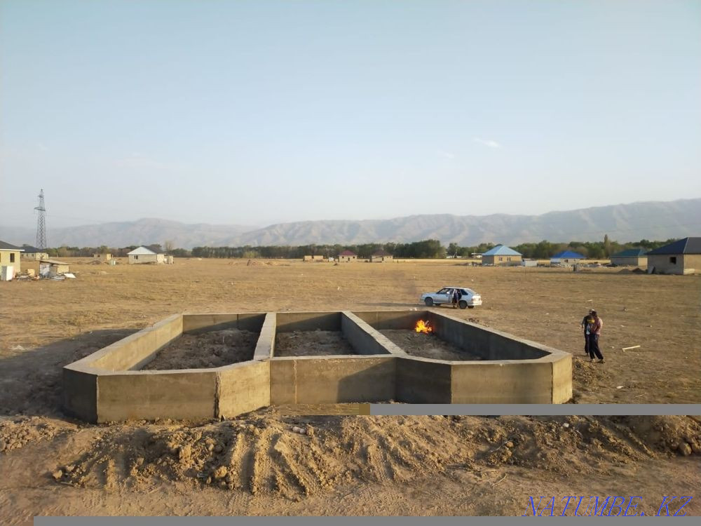 Фундамент залеваем всех дома Каскелен - изображение 8