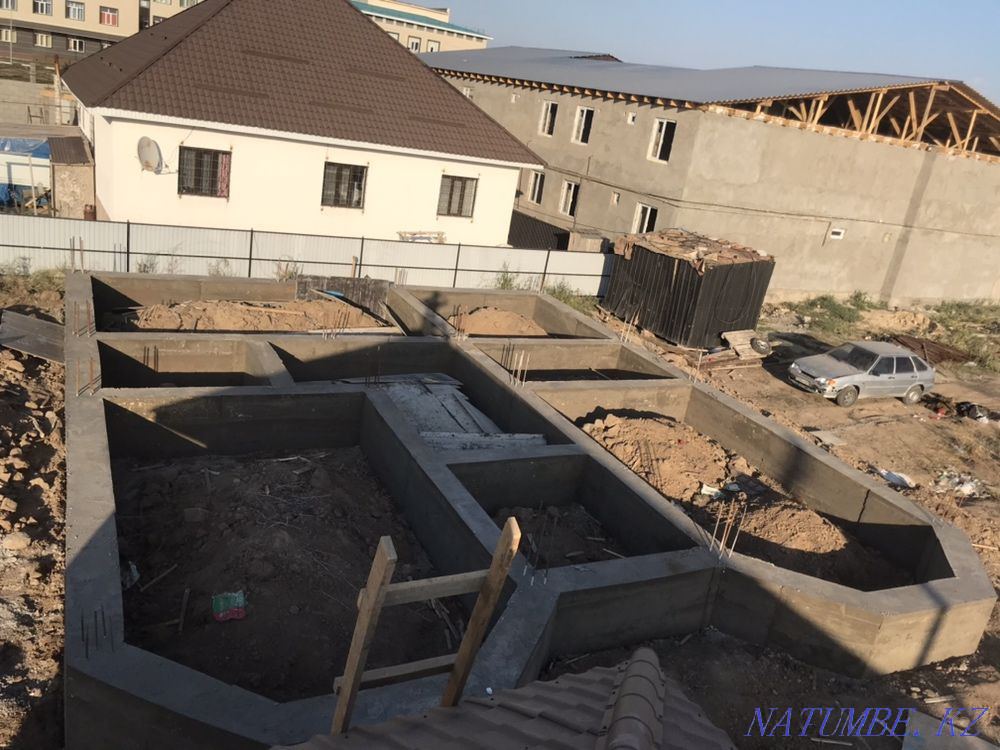 Фундамент залеваем всех дома Каскелен - изображение 5