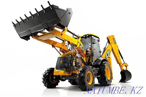 Excavator-loader, hydraulic hammer, hole drill. Karagandy - photo 1