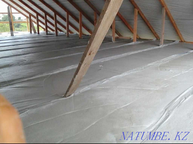 Foam concrete Roof insulation Monolithic foam concrete Foam concrete insulation Almaty - photo 8