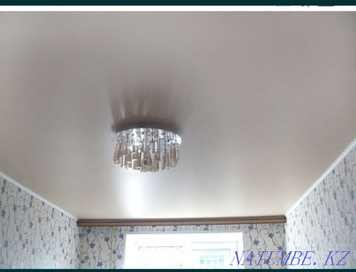 Рассрочка Потолок Натежной Отделка Шымкент Натяжные Потолки Купить Шымкент - изображение 3