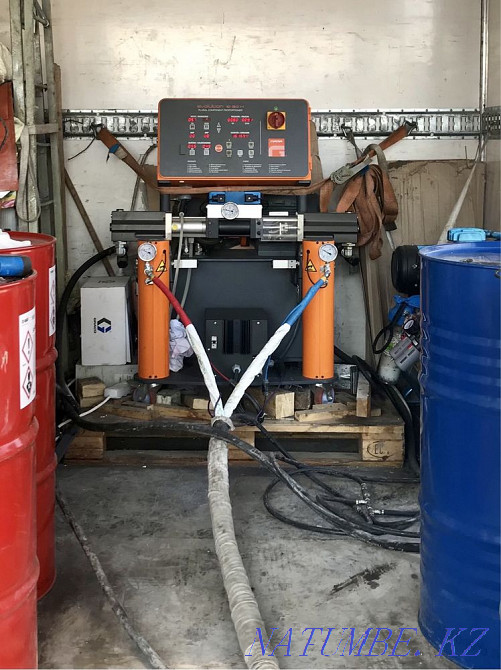 Оқшаулағыш полиуретанды көбік (ППУ) шатыр көбігі, қоймалар, кәсіби жабдықтарға арналған ангарлар  Алматы - изображение 5