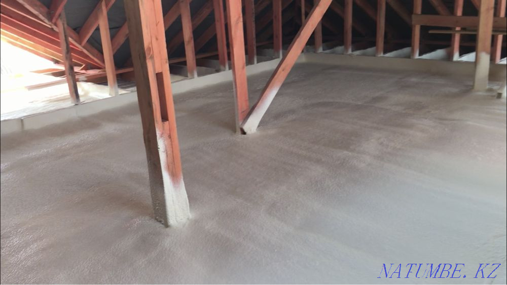 Оқшаулағыш полиуретанды көбік (ППУ) шатыр көбігі, қоймалар, кәсіби жабдықтарға арналған ангарлар  Алматы - изображение 8