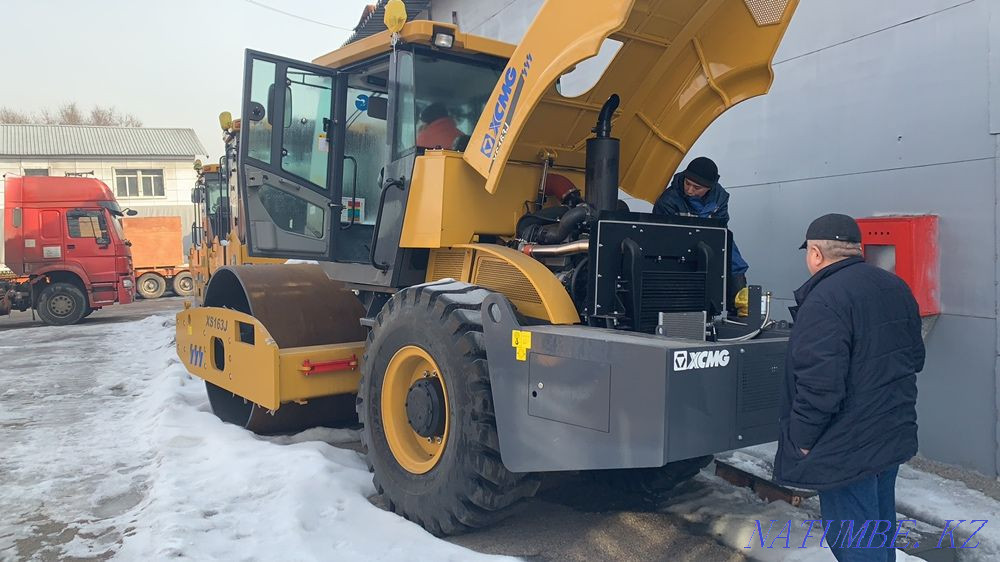 Вибрациялық роликті жалға алу, 16 тонналық ролик, раммер, прокат  Алматы - изображение 3