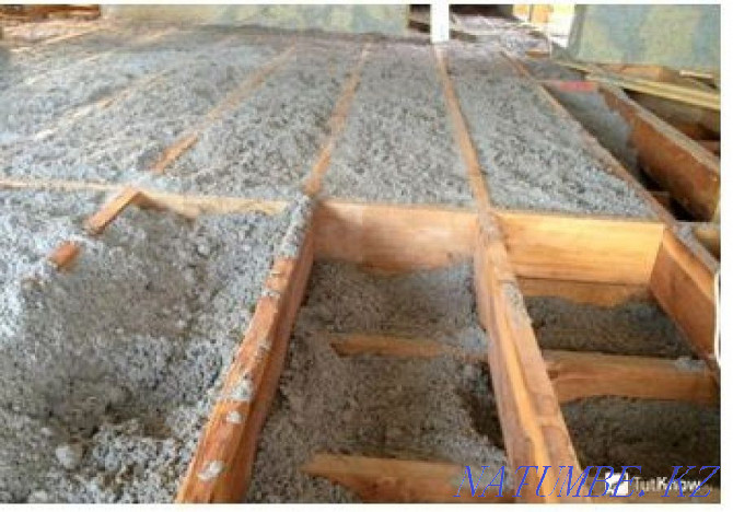 Ecowool, Ecowool, Foam concrete, Foam concrete, roof insulation, insulation Almaty - photo 2