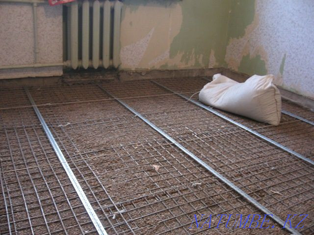 Pouring floor screed Almaty - photo 1