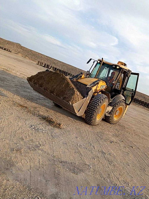 Tractor 3in1. Rent. Backhoe loader. Jcb. Almaty - photo 3