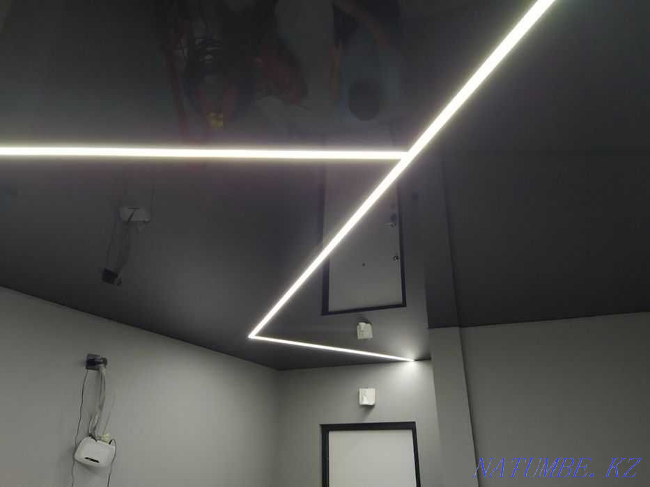 Натяжные Потолки ШЫМКЕНТ Натежной Потолок недорого Гарантия 10 лет ЖМИ Шымкент - изображение 6