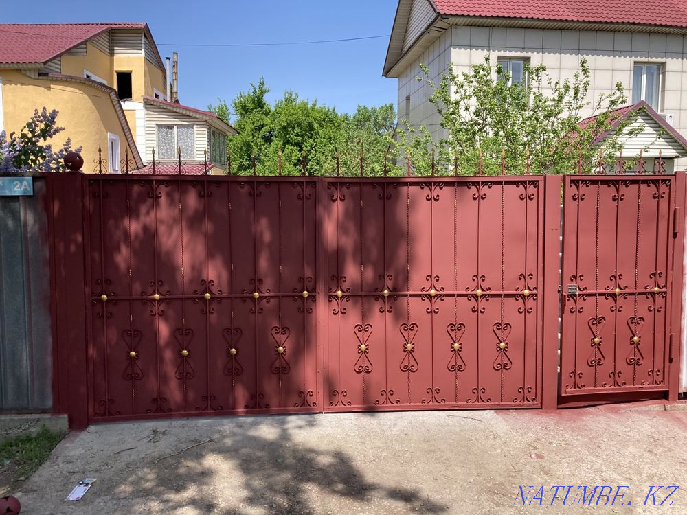 Сурет!! Біз қоршауларды, қақпаларды, үйлерді, шатырларды бояймыз  Алматы - изображение 3