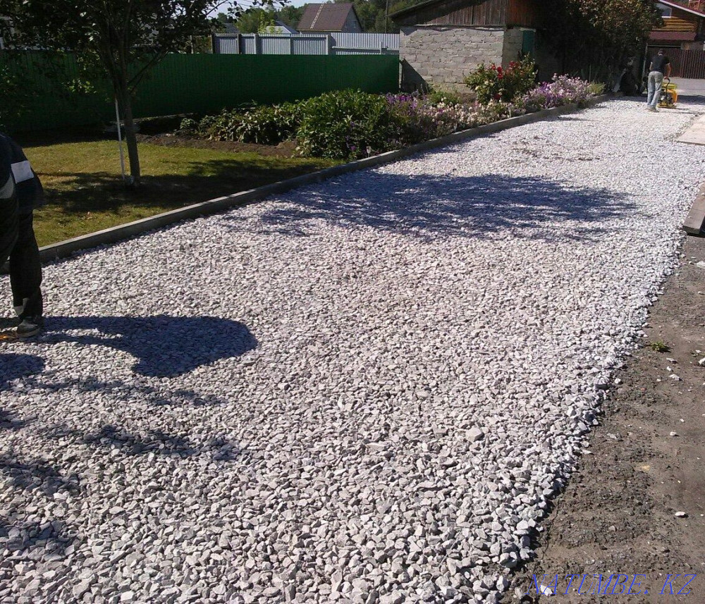 Asphalting of courtyard roads Landscaping of various territories Urochishche Talgarbaytuma - photo 4