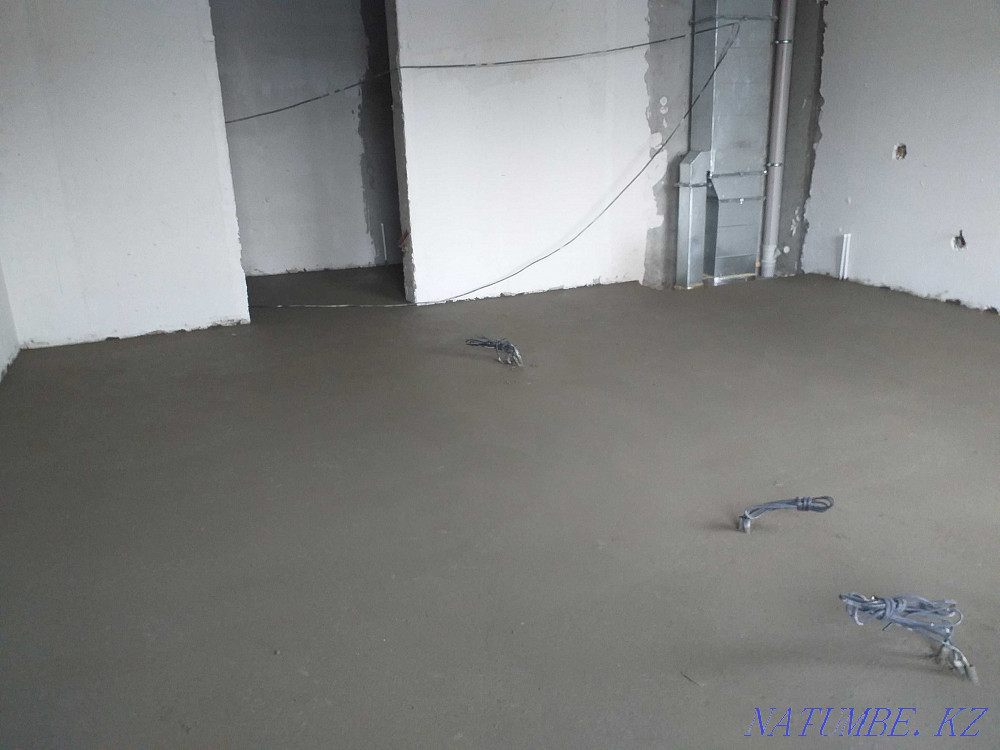 Полусухая стяжка Алматы - изображение 1