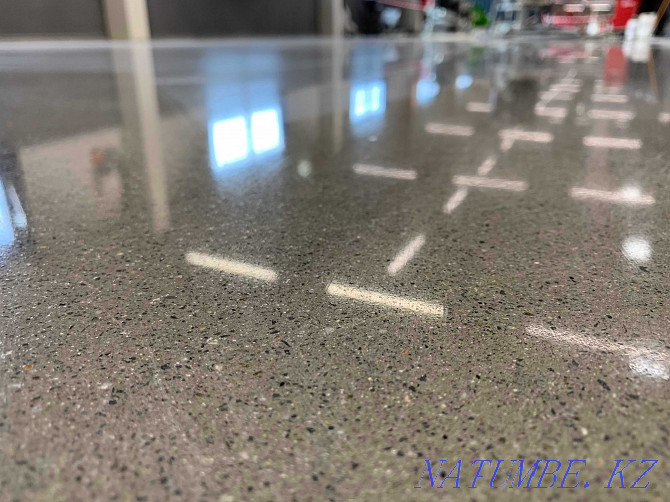 Polymer floors for parking lots and car services Aqtau - photo 3