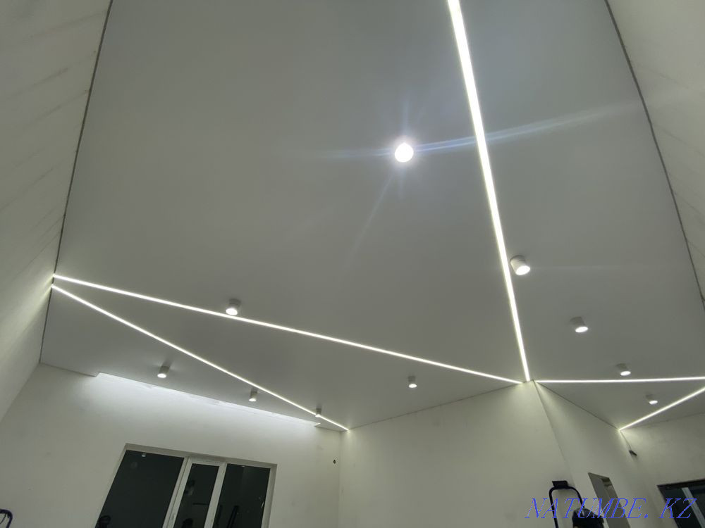 Натяжные потолки 1700тг Атырау - изображение 6