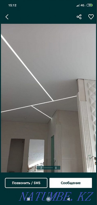 Натяжные потолки 1700тг Атырау - изображение 3