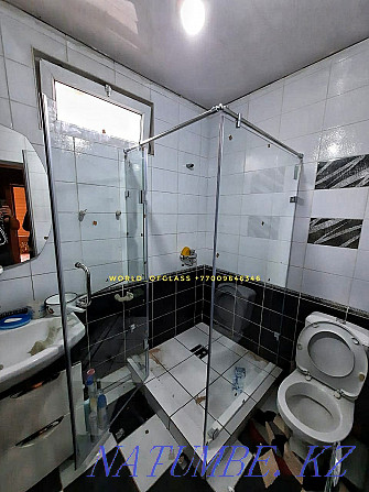 Shower screen glass thickness 08mm 10mm Shymkent - photo 8