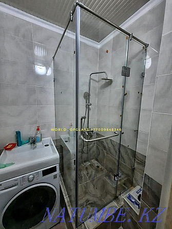 Shower screen glass thickness 08mm 10mm Shymkent - photo 7