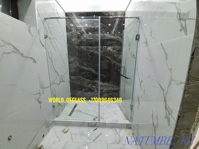 Shower screen glass thickness 08mm 10mm Shymkent - photo 1