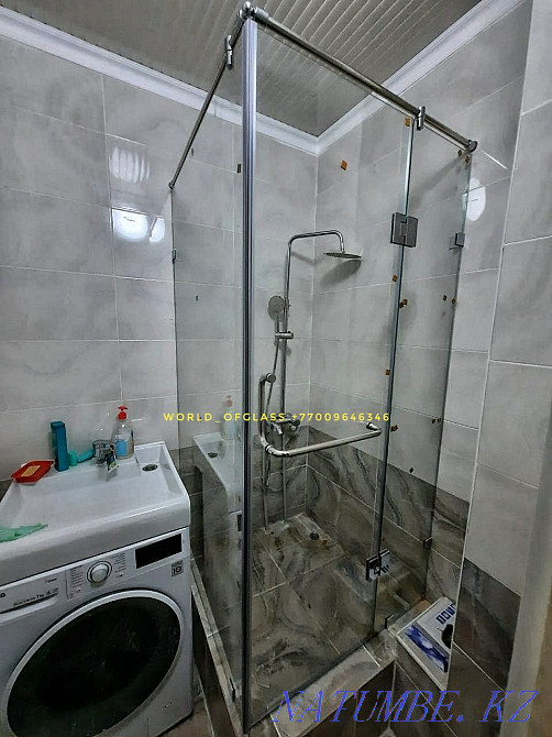 Душ экранының шыны қалыңдығы 08мм 10мм Шымкент - изображение 7