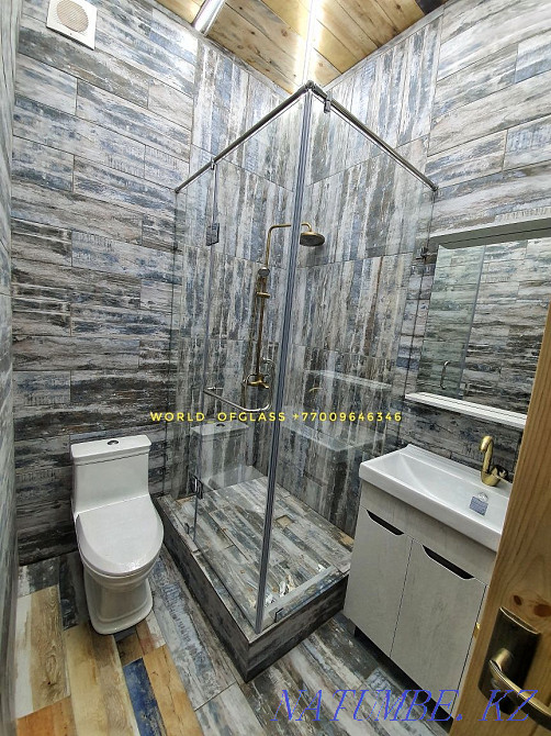 Душ экранының шыны қалыңдығы 08мм 10мм Шымкент - изображение 5