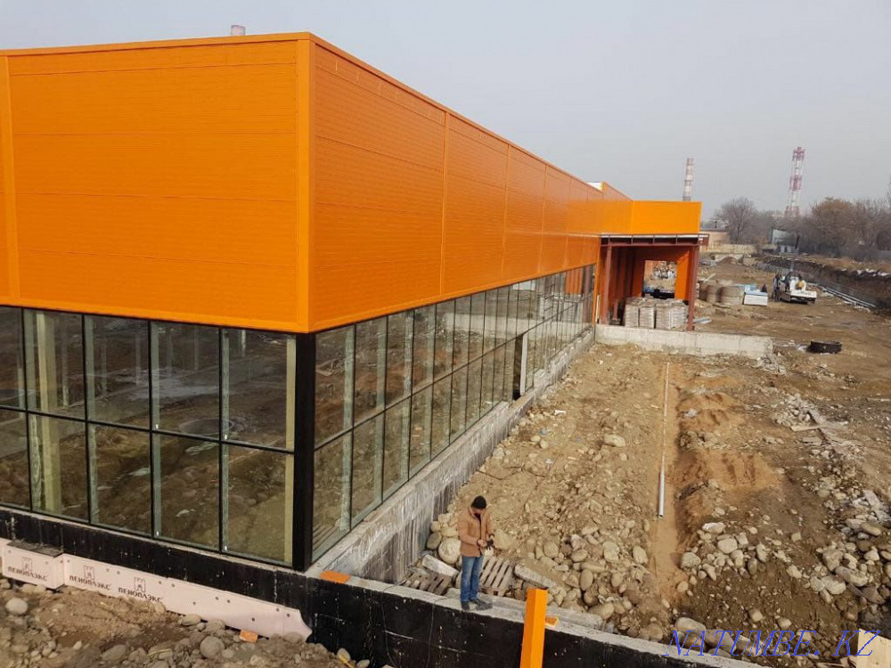 Шатыр жабыны, қабырғаға сэндвич панельдер  Астана - изображение 2