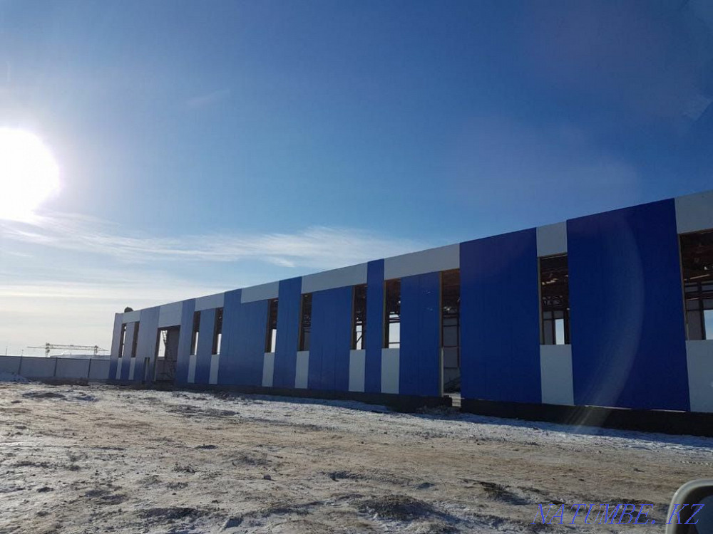 Шатыр жабыны, қабырғаға сэндвич панельдер  Астана - изображение 4