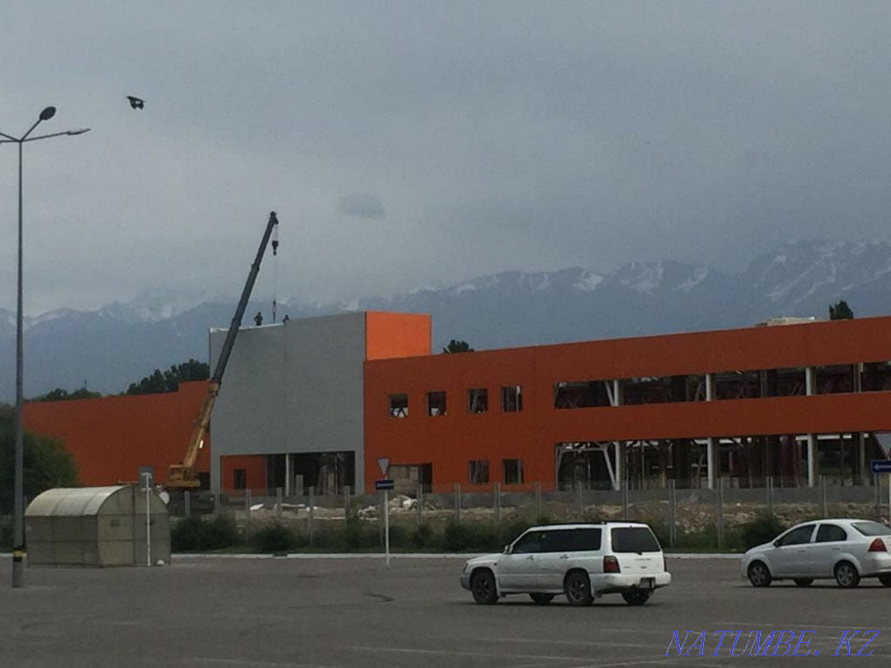 Шатыр жабыны, қабырғаға сэндвич панельдер  Астана - изображение 5