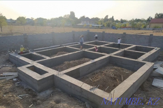 Pouring the foundation with its own opalovka !!! Almaty - photo 3