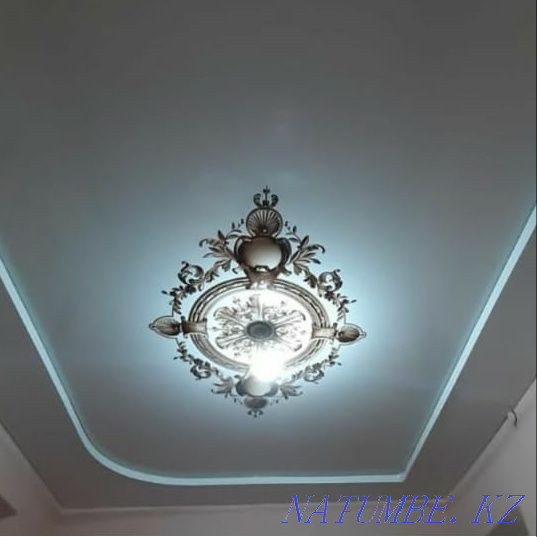 АКЦЯ-10% Натяжные Потолки Обой Натижной Потолок Шымкент Паталок Мастер Шымкент - изображение 2