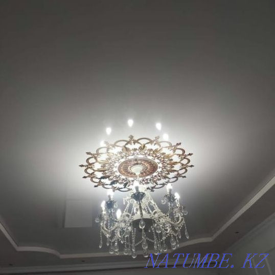 АКЦЯ-10% Натяжные Потолки Обой Натижной Потолок Шымкент Паталок Мастер Шымкент - изображение 7