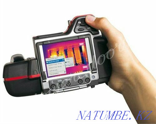 Жылу ағып кетуін іздеңіз.Термобейнелерді тексеруге арналған тепловизор + ауа есігі.  Алматы - изображение 5