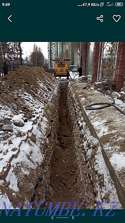 We dig a trench, septic tanks. Almaty - photo 4