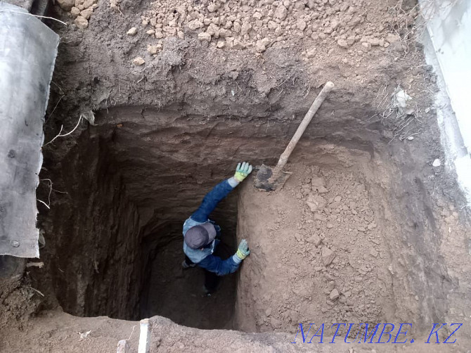 We dig a trench, septic tanks. Almaty - photo 7