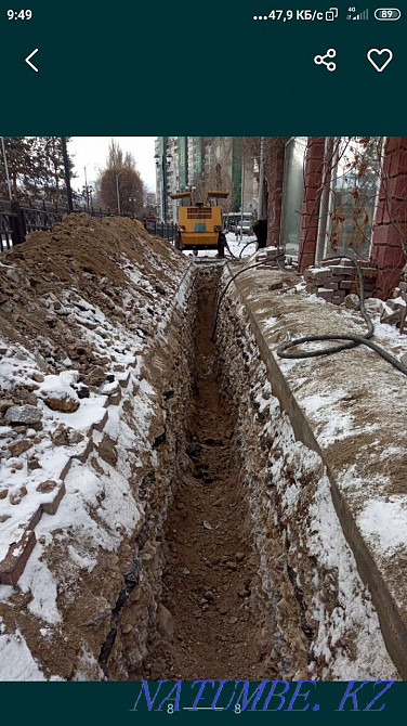 Копаем траншею,септики.стяжка Алматы - изображение 4