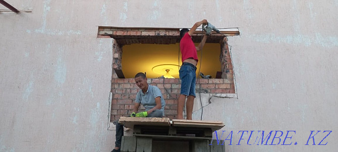 Демонтаж, стяжки,проём стены гипсакардон кафель. Снос дм!Вывоз мусора Астана - изображение 6