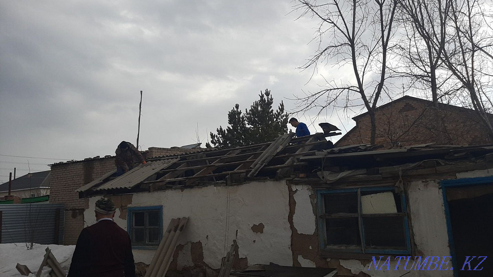 Демонтаждау, стяжкалар, қабырғаларды ашу гипсокартон плиткалары. Қоқыс шығару  Астана - изображение 4