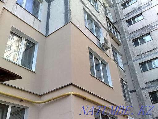 High-altitude work. Facade wall insulation. Finishing. Almaty and Kapchagay!! Almaty - photo 4