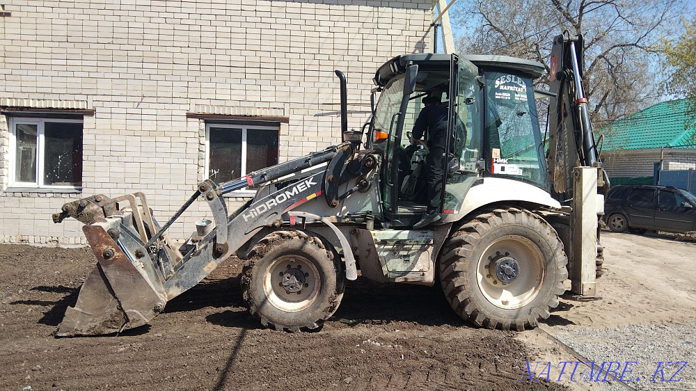 Қызметтік экскаватор тиегіш траншеяларды қазу септиктері кабельдік газ  Ақтөбе  - изображение 4
