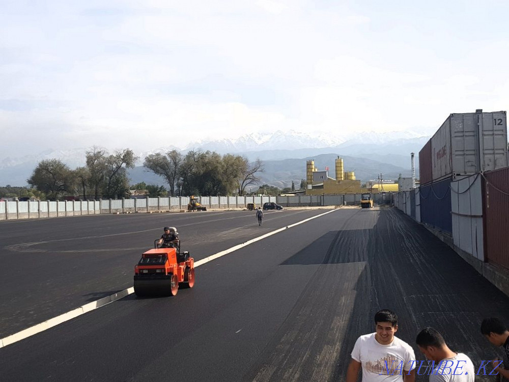 Асфальтирование.Асфальт.Укладка асфальта Алматы - изображение 5