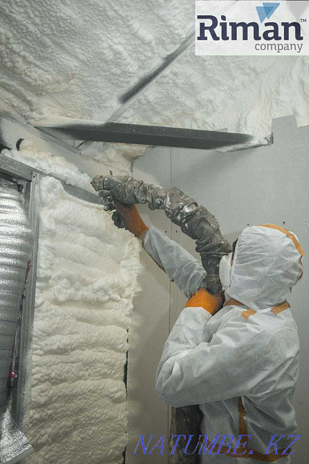 Company "Riman" high-quality insulation with polyurethane foam (polyurethane foam) Riberg Almaty - photo 1